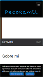 Mobile Screenshot of decoramil.com